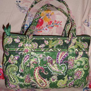 Chelsea Green Vera Bradley Shoulder Bag - retired!